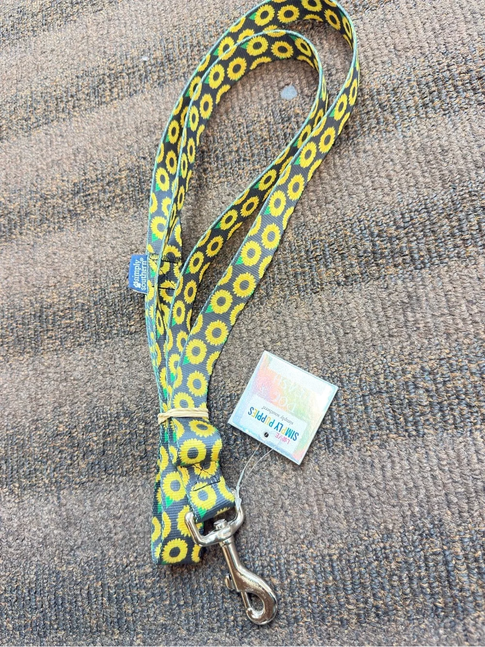 Simply southern - Dog collars belt Sunflower Lanyard - Yellow